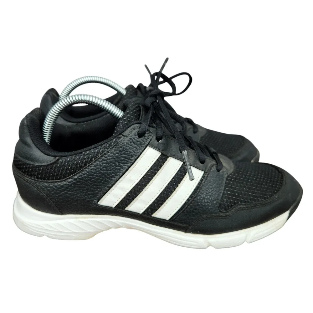 Adidas‎ Traction Adiwear Golf Shoes Mens 8.5 Black Sneakers Spikes 816568